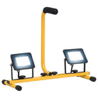 LED spotlight met hendel voor werkplaats en doe-het-zelf projecten - Koudwit / 1 / 2 x 20 w - Schijnwerpers & spotlights