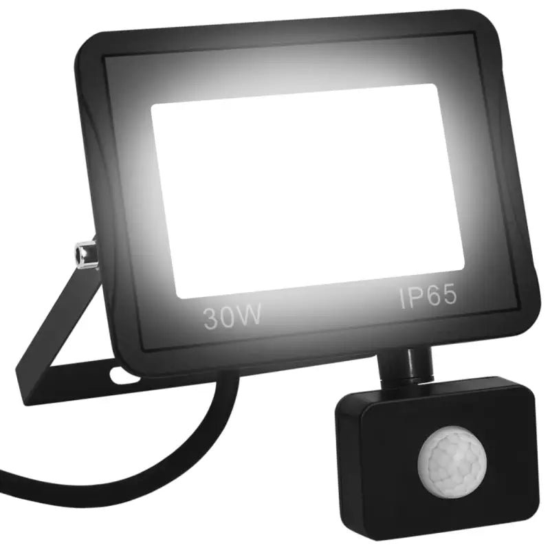 LED-spotlight met sensor voor tuin oprit en veranda - Koudwit / 1 / 30 w - Schijnwerpers & spotlights