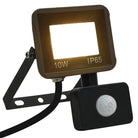 LED-spotlight met sensor voor tuin oprit en veranda - Warmwit / 1 / 10 w - Schijnwerpers & spotlights