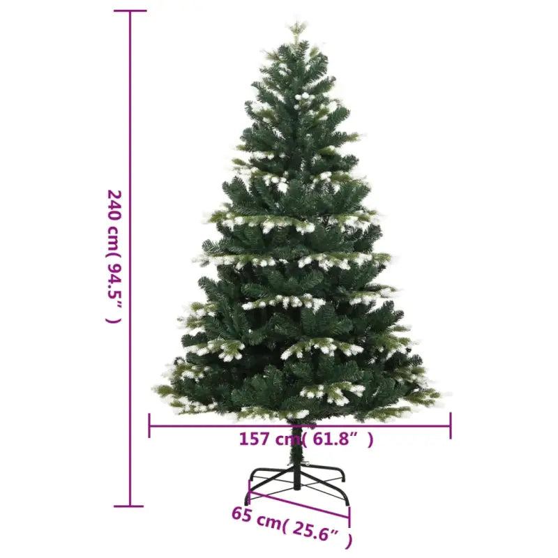 Levensechte Kunstkerstboom met automatische takken voor een feestelijke sfeer - Kerstbomen