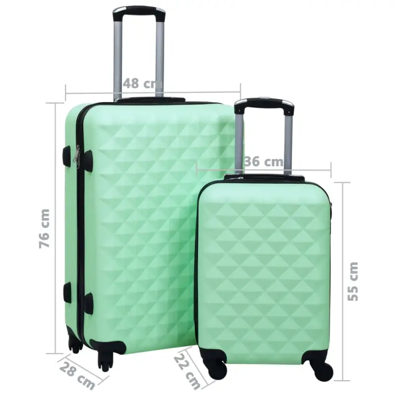 Levering bevat stevige ABS koffer set voor reizen en vakanties - Koffers