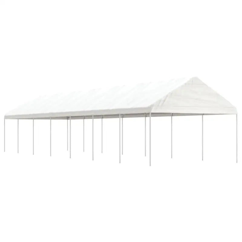Lichte Partytent met Dak voor Buitengebruik in Kunststof - 15.61 x 4.08 x 3.22 m / 1 - Partytenten & prieëlen