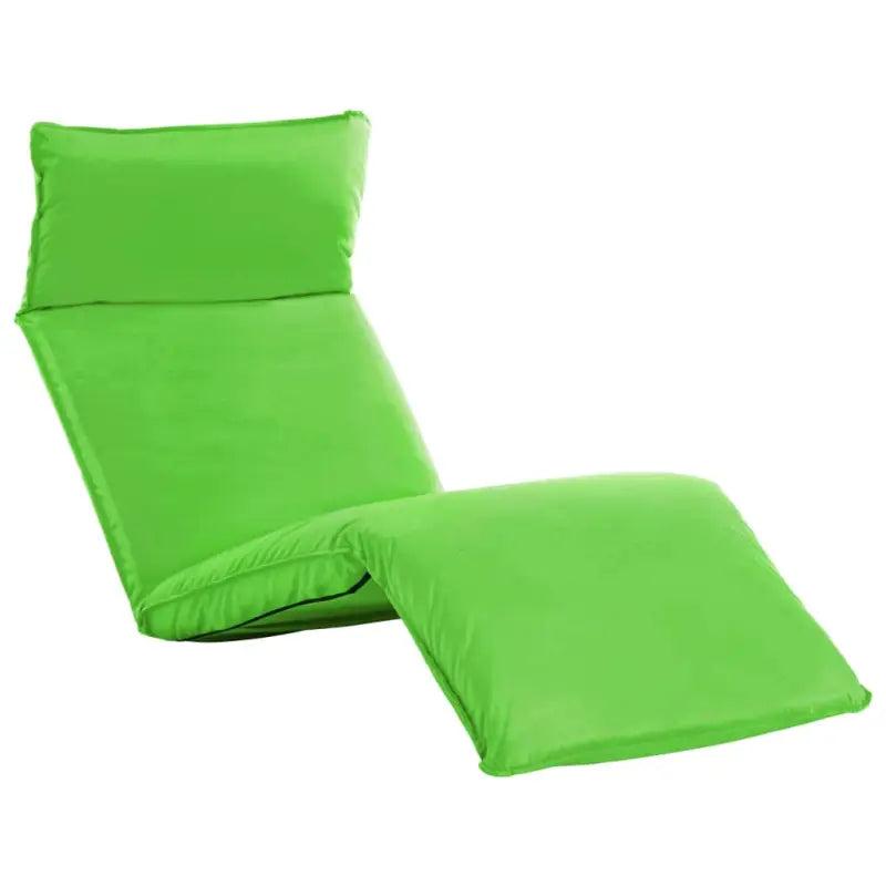 Ligstoel van Oxford stof met verstelbare standen voor ontspanning - Groen / 1 - Ligstoelen