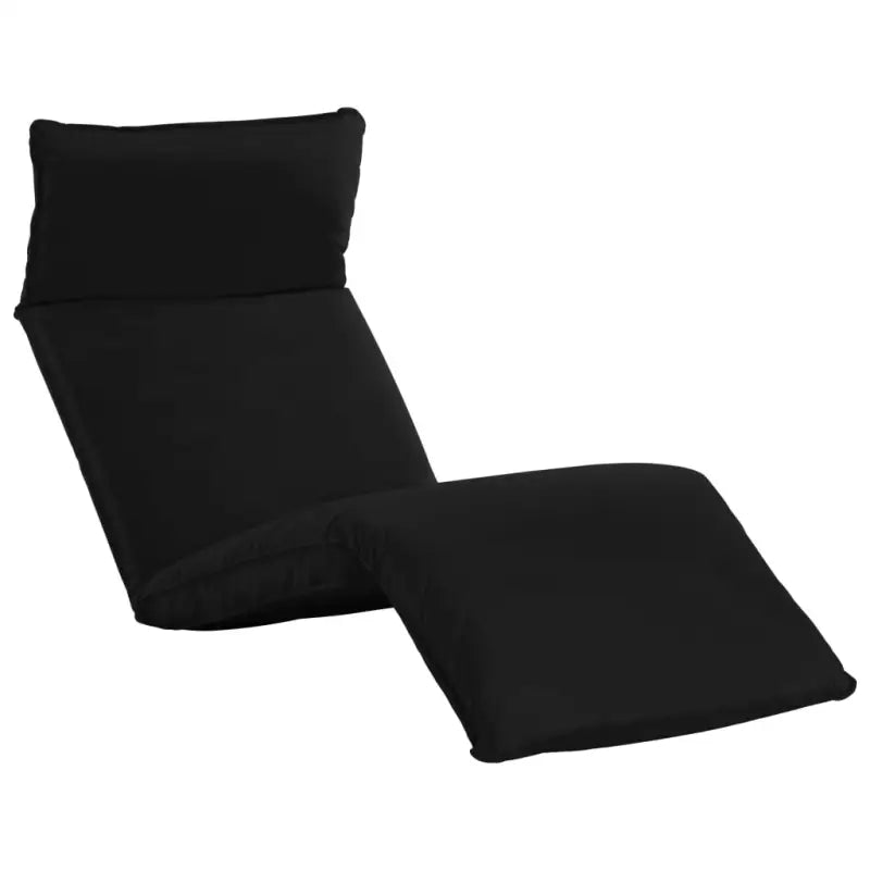 Ligstoel van Oxford stof met verstelbare standen voor ontspanning - Zwart / 1 - Ligstoelen