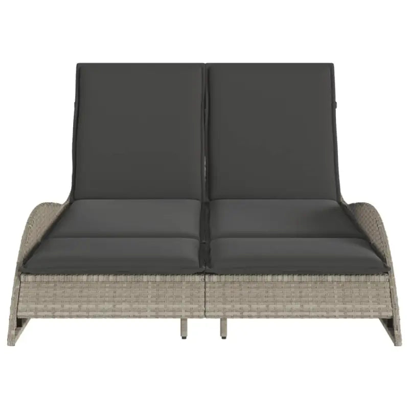 Ligstoel van poly rattan voor een comfortabele zitervaring met wasbare hoes - Ligstoelen