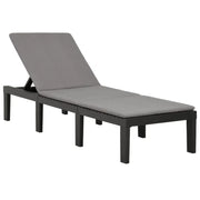 Ligstoel voor tuin of terras met kunststof en gemakkelijk schoon te maken - Ligstoelen