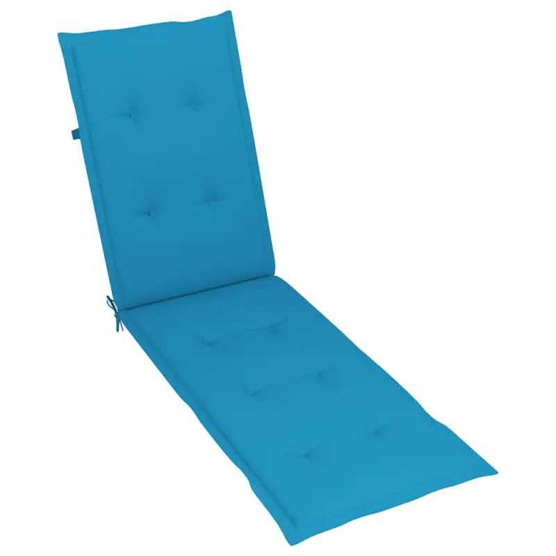 Ligstoelen van massief acaciahout met elastische band en sets touwtjes - Ligstoelen