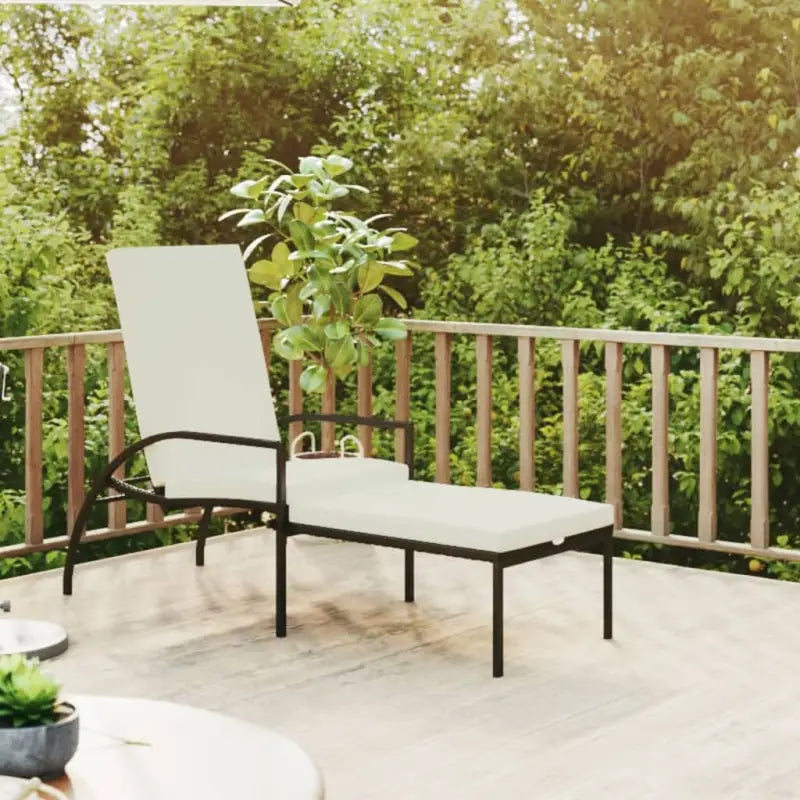 Ligstoelen van polyetheen rattan voor ultiem buitencomfort - Bruin / 1 - Ligstoelen
