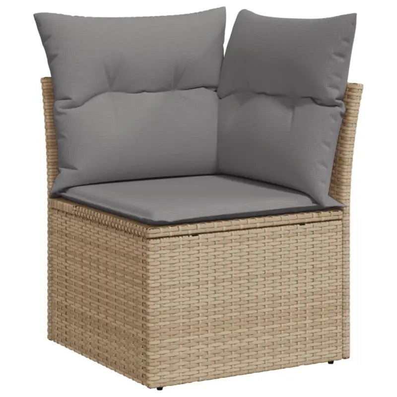 Lounge tuinset in gemengd beige met waterdichte tas voor buitengebruik - Tuinsets