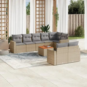 Lounge Tuinset in Gemengd Beige met Waterdichte Tas voor Buiten ontspanning - Tuinsets