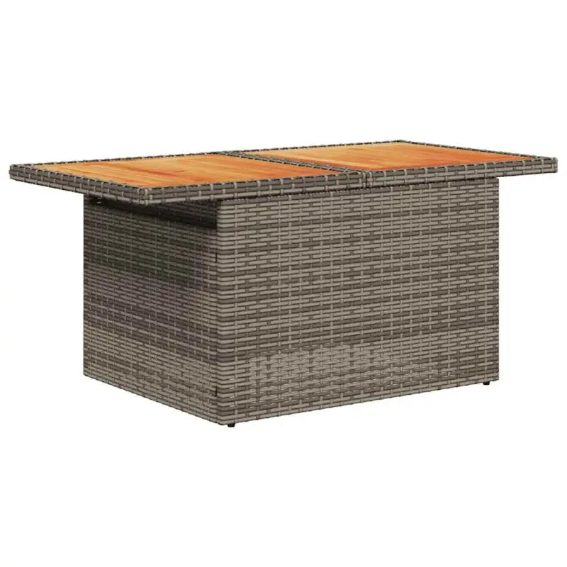 Lounge tuinset in grijs materiaal met waterdichte tas en gepoedercoat staal - Tuinsets