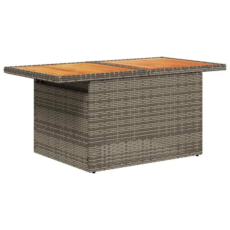 Lounge tuinset in grijs materiaal met waterdichte tas en gepoedercoat staal - Tuinsets