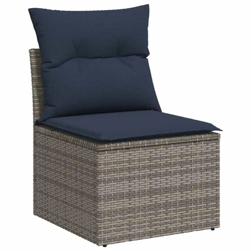 Lounge Tuinset in Grijs met Waterdichte Tas en Gepoedercoat Staal - Tuinsets