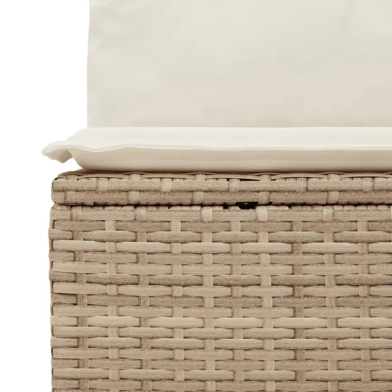 Lounge Tuinset met Beigemateriaal en Gepoedercoat Staal voor Buiten - Tuinsets