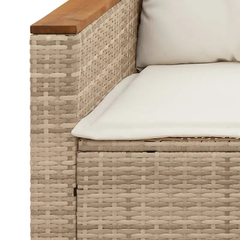 Lounge Tuinset met wasbare hoes en gepoedercoat staal in bruin materiaal - Tuinsets