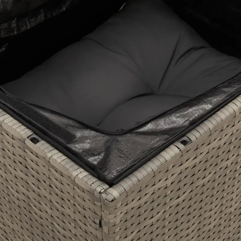 Lounge tuinset met waterdichte tas en grijs gepoedercoat staal - Tuinsets