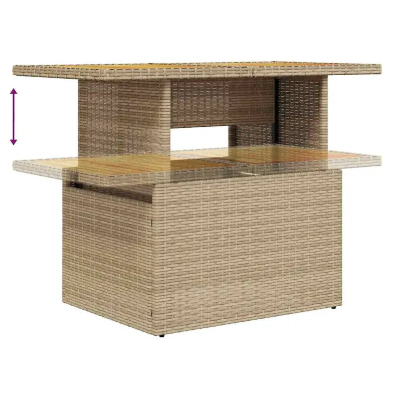 Lounge tuinset met waterdichte tas en grijs materiaal van gepoedercoat staal - Tuinsets