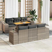 Lounge tuinset met waterdichte tas en grijs materiaal van gepoedercoat staal - Tuinsets