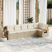Lounge Tuinset met Waterdichte Tas in Bezorgd Materiaal en Gepoedercoat Staal - Tuinsets