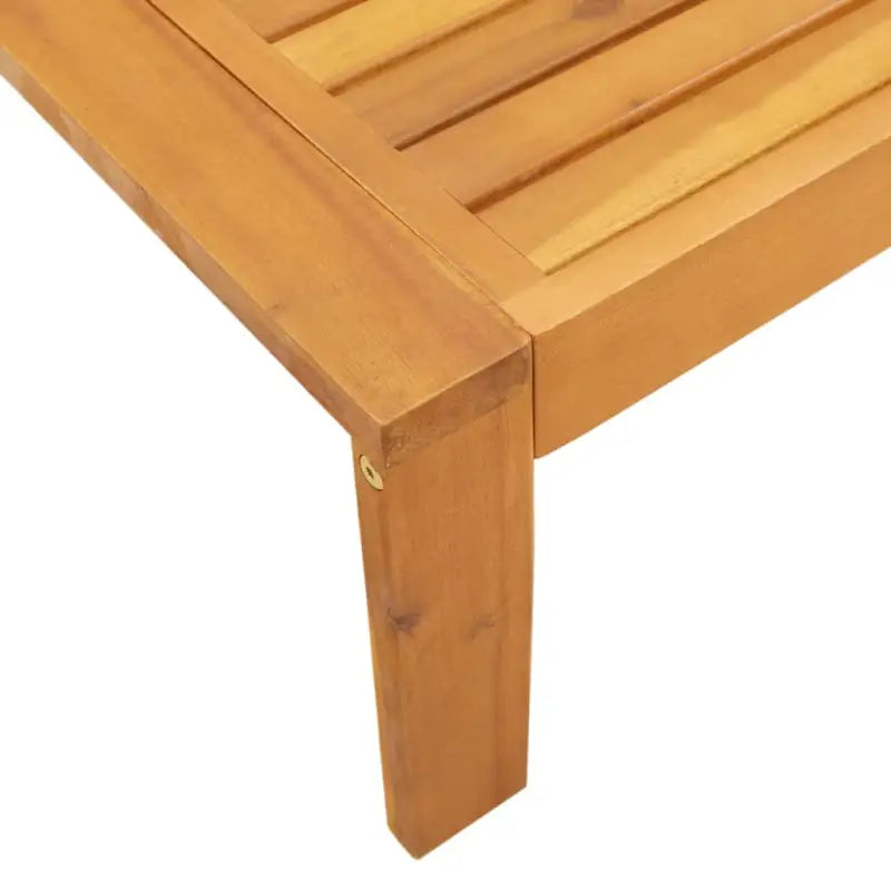 Lounge Tuinset van massief acaciahout met wasbare hoes en olieafwerking - Tuinsets
