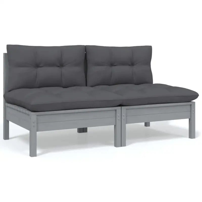 Lounge tuinset van massief grenenhout voor ontspanning en gezelligheid - Tuinsets