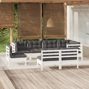 Lounge tuinset van massief grenenhout voor ontspanning en samenzijn - Tuinsets