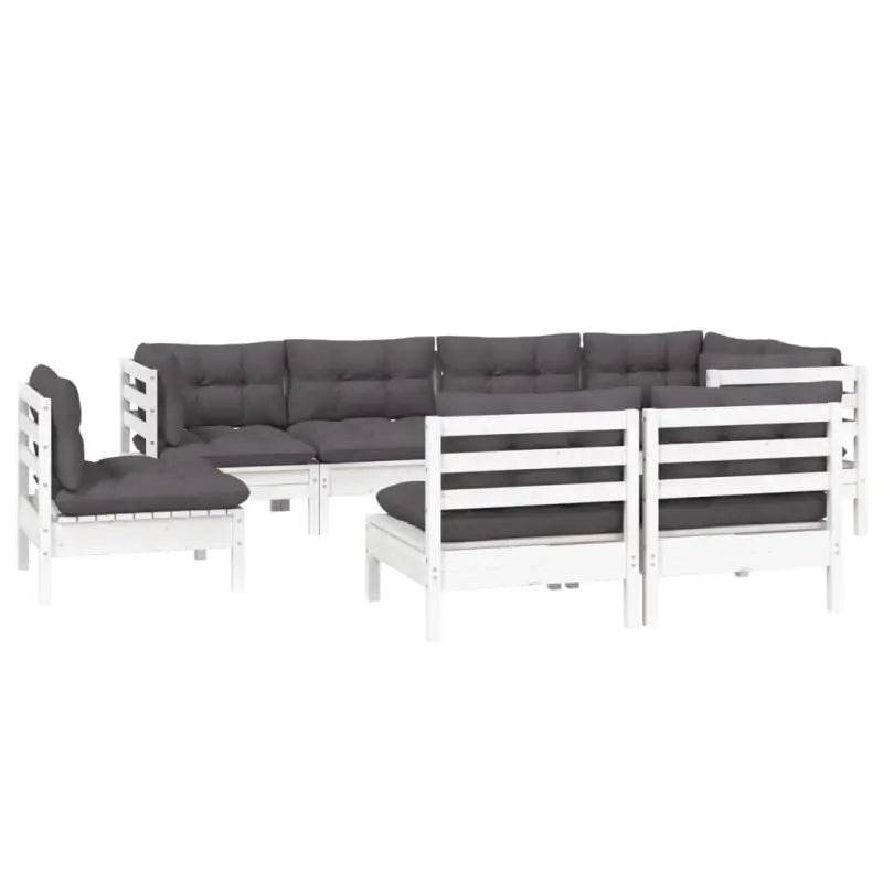 Lounge tuinset van massief grenenhout voor ontspanning en samenzijn - Tuinsets