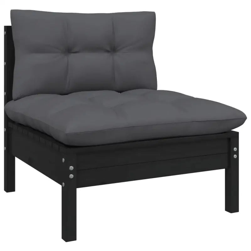 Loungebank Set met massief grenenhout voor in de tuin - Tuinsets