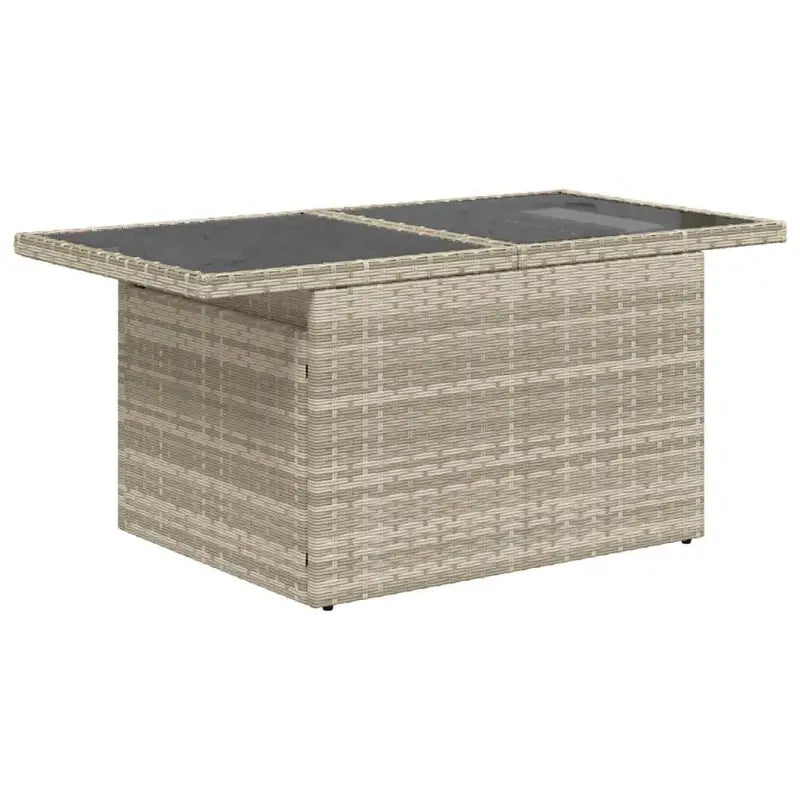 Loungebank tuinset van gepoedercoat staal met waterdichte tas - Tuinsets