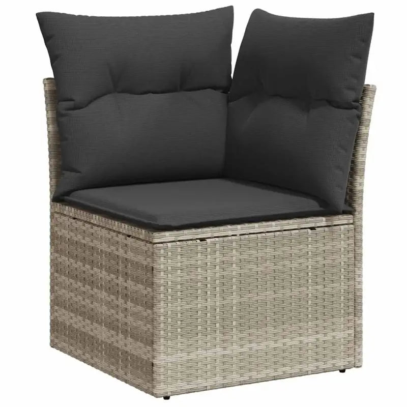 Loungebank tuinset van gepoedercoat staal met waterdichte tas - Tuinsets