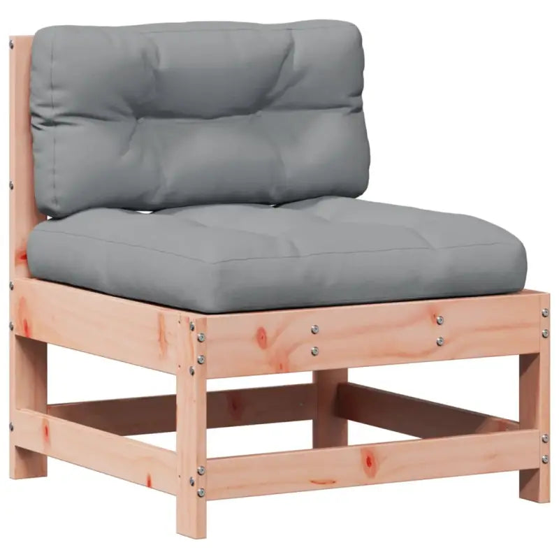 Loungebank van massief Douglas hout met gelat ontwerp voor de tuin - Tuinsets