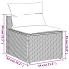 Loungebanken met poly rattan voor een comfortabele zitervaring - Loungebanken