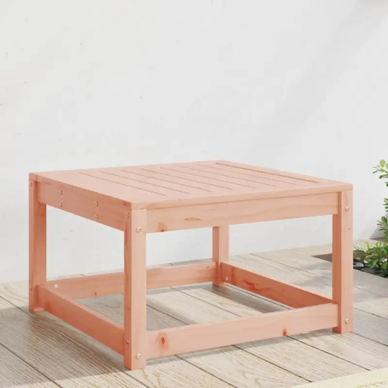 Loungebanken van massief grenenhout met modulair ontwerp voor je tuin - Natuurlijk douglashout / zonder kussens / 1