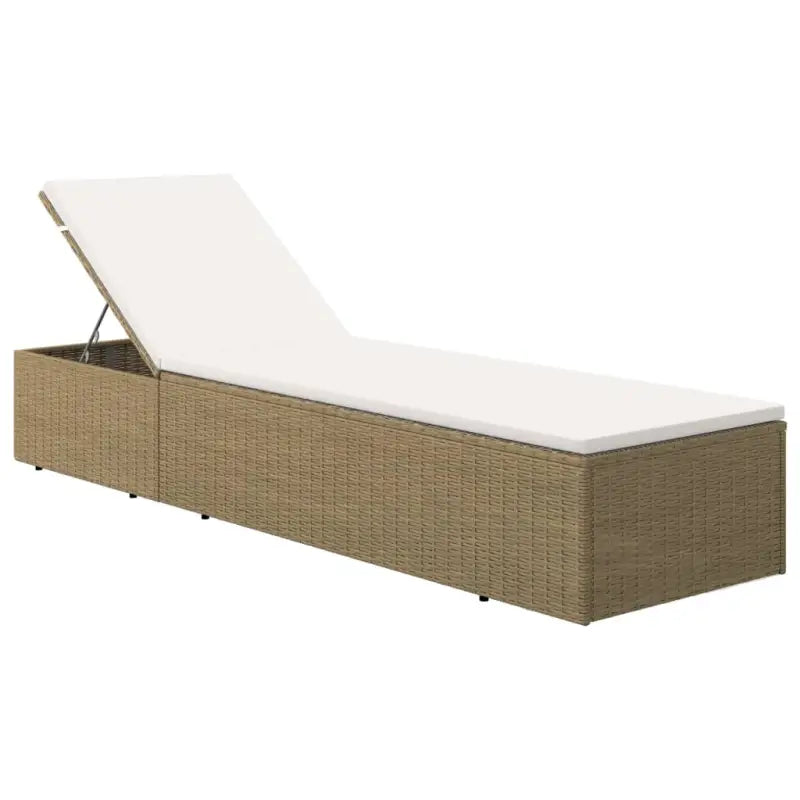 Loungebed met gepoedercoat staal voor tuin en zwembad gebruik - Ligstoelen