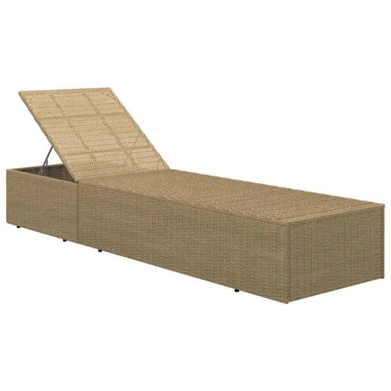 Loungebed met gepoedercoat staal voor tuin en zwembad gebruik - Ligstoelen