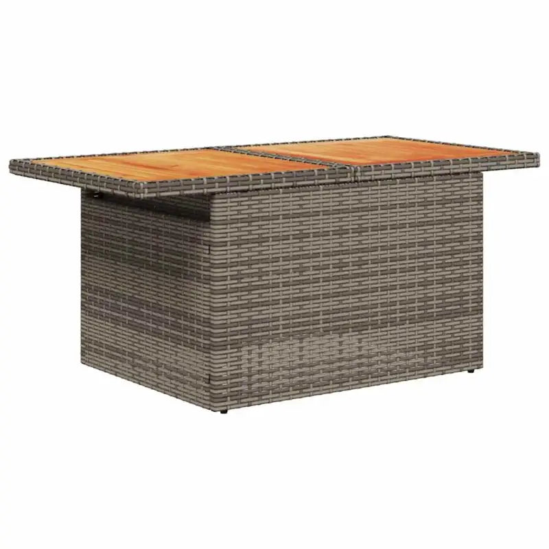 Loungeset met waterdichte tas in grijs materiaal en gepoedercoat staal - Grijs - Tuinsets