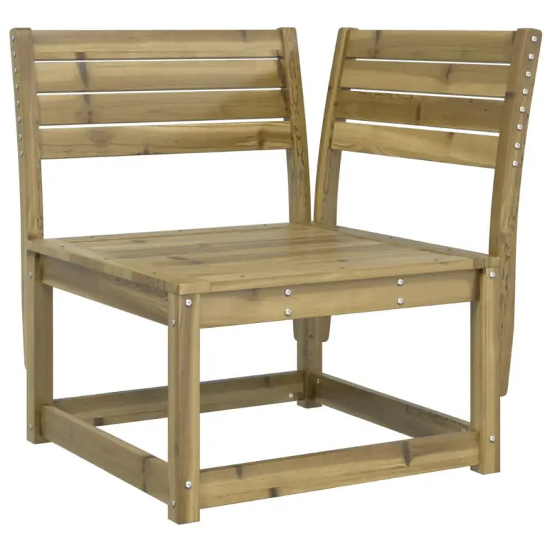 Loungeset van geïmpregneerd grenenhout voor buitencomfort - Tuinsets