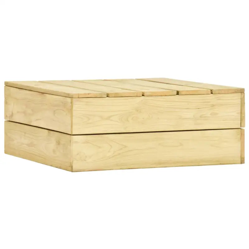 Loungeset van geïmpregneerd grenenhout voor tuin en ontspanning - Tuinsets