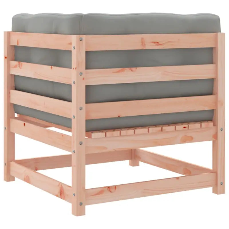 Loungetafelset van massief Douglas vurenhout voor tuin of terras - Tuinsets