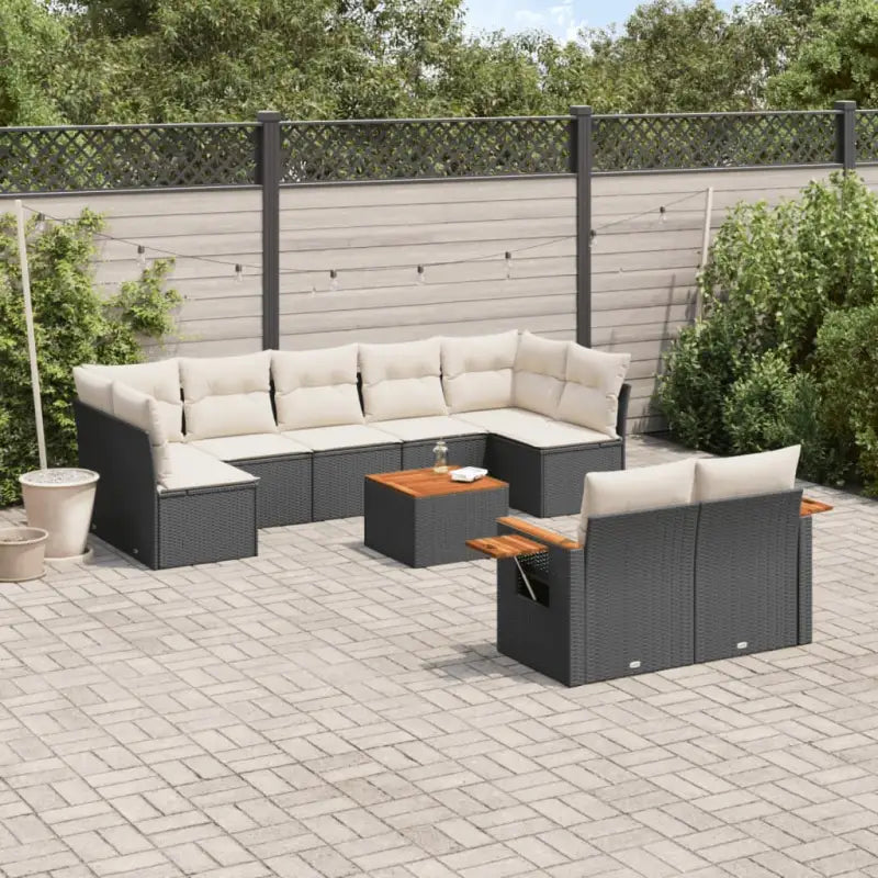 Loungetoestel voor tuin met zwart materiaal en waterdichte tas - Tuinsets