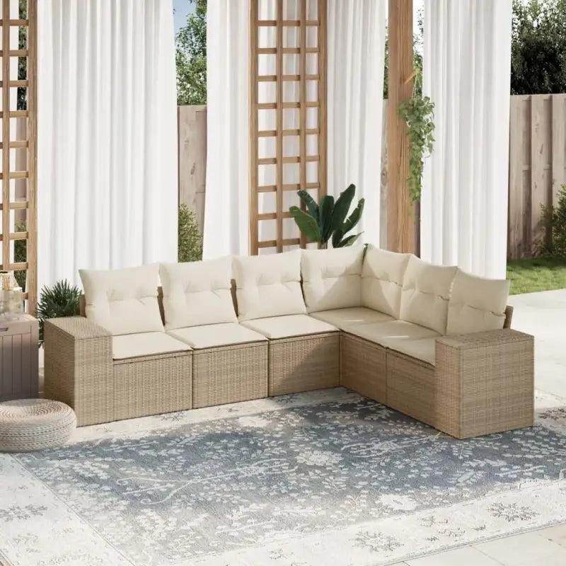 Loungetuinset met waterdichte tas en beige materiaal in gepoedercoat staal - beige en crèmekleurig / Zonder tafel