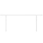 Luifelpaalset voor extra stabiliteit en schaduw op terras en tuin - Zonwering