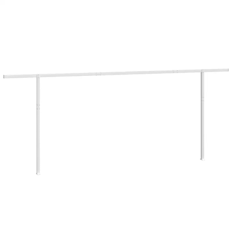 Luifelpaalset voor extra stabiliteit en schaduw op terras en tuin - Zonwering