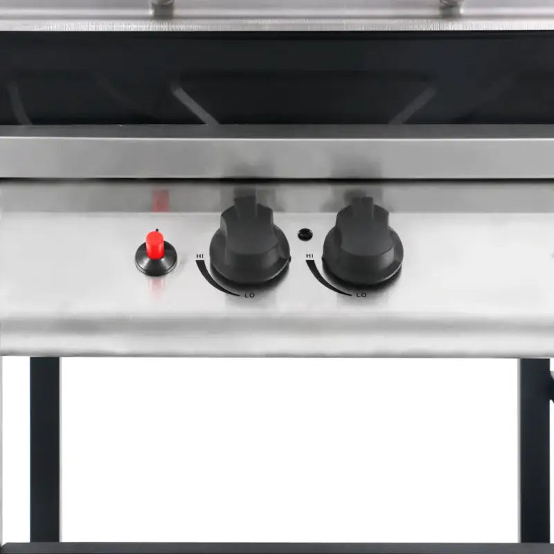 Luxe gasbarbecue met zijtafeltje voor gezellige tuinfeesten - Barbecues
