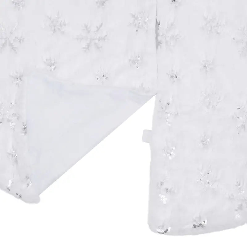 Luxe kerstboomrok met bont voor een warme kerstversiering - Kerstboomrokken