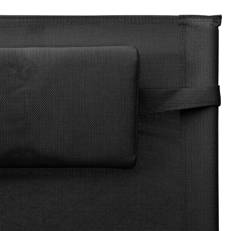 Luxe Ligbed van Textileen met Gepoedercoat Staal voor Buitenplezier - Ligstoelen