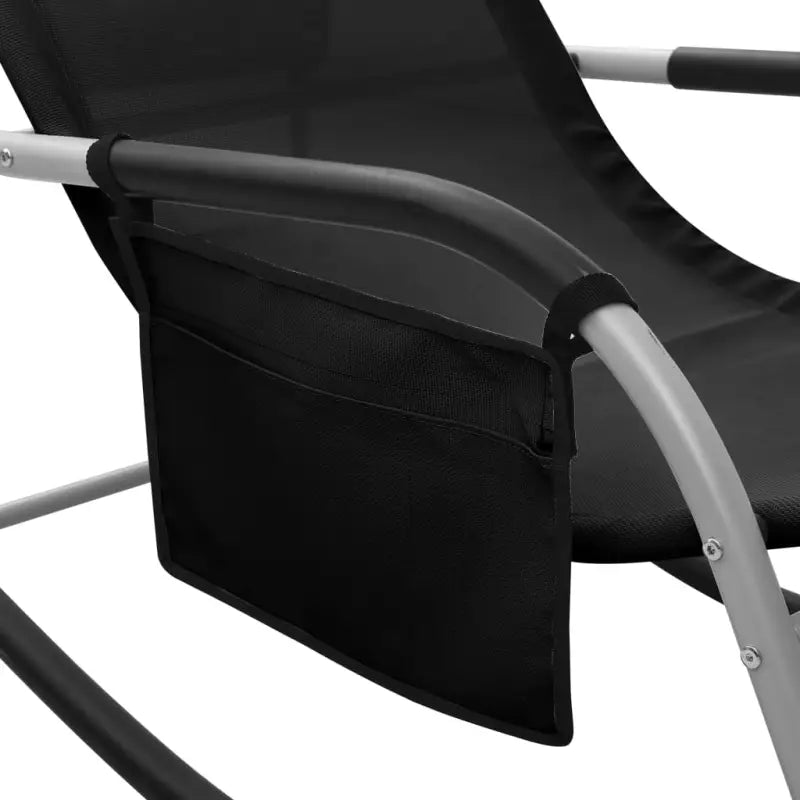Luxe Ligbed van Textileen met Gepoedercoat Staal voor Buitenplezier - Ligstoelen