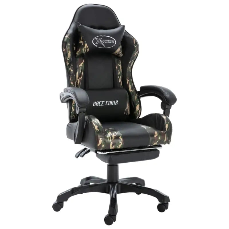 Luxe racestoel voor gamen en werken met kunstleer - 1 / Met voetensteun - Bureaustoelen