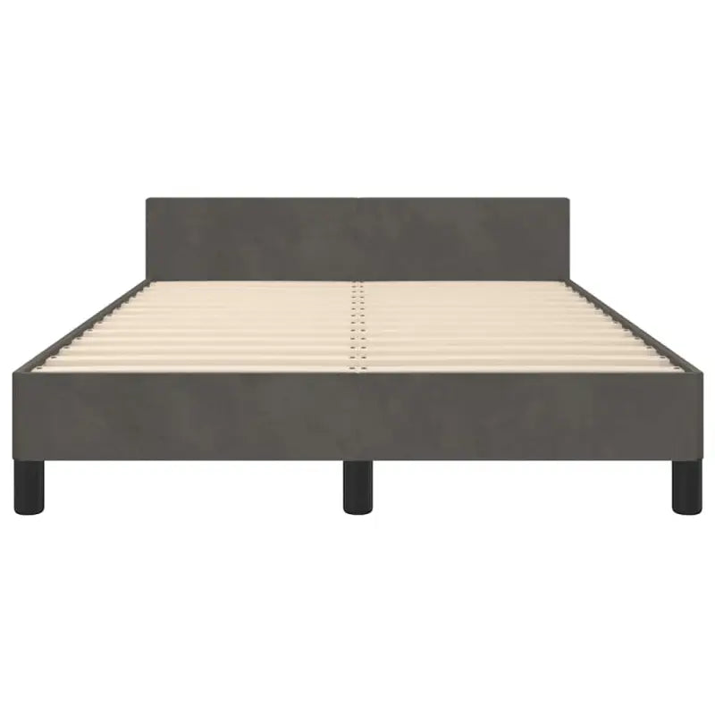 Luxueus bedframe met hoofdeinde en multiplex lattenbodem - Bedden & bedframes