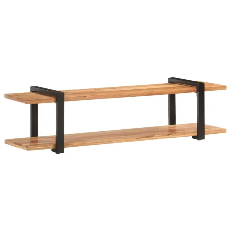 Massief acaciahout industriële tv-meubel voor woonkamer of ontspanning - 1 / 160 cm / Massief acaciahout - Tv-meubels